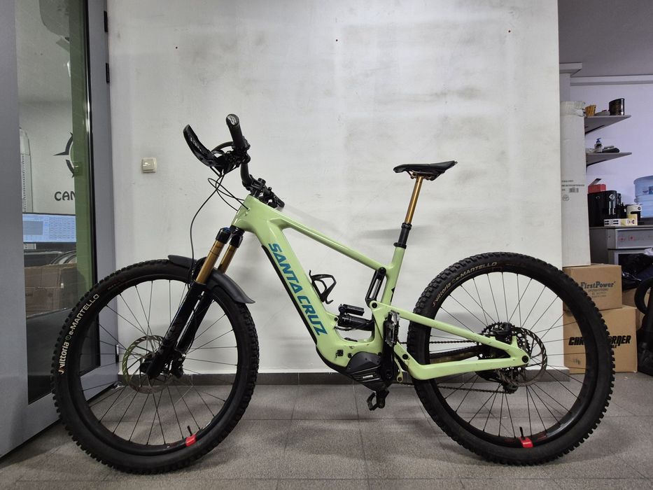 Продавам електрическо ендуро колело Santa Cruz Heckler, fox 36, XL