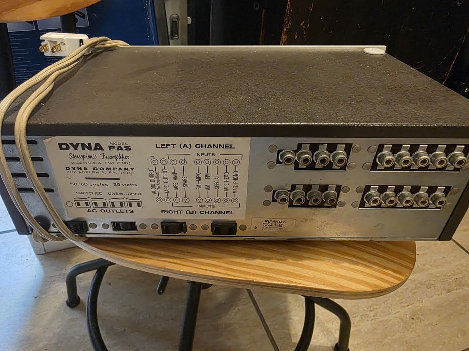 Amplificator lampi DYNA STEREO 70, preamplificator DYNA, tuner fm DYNA