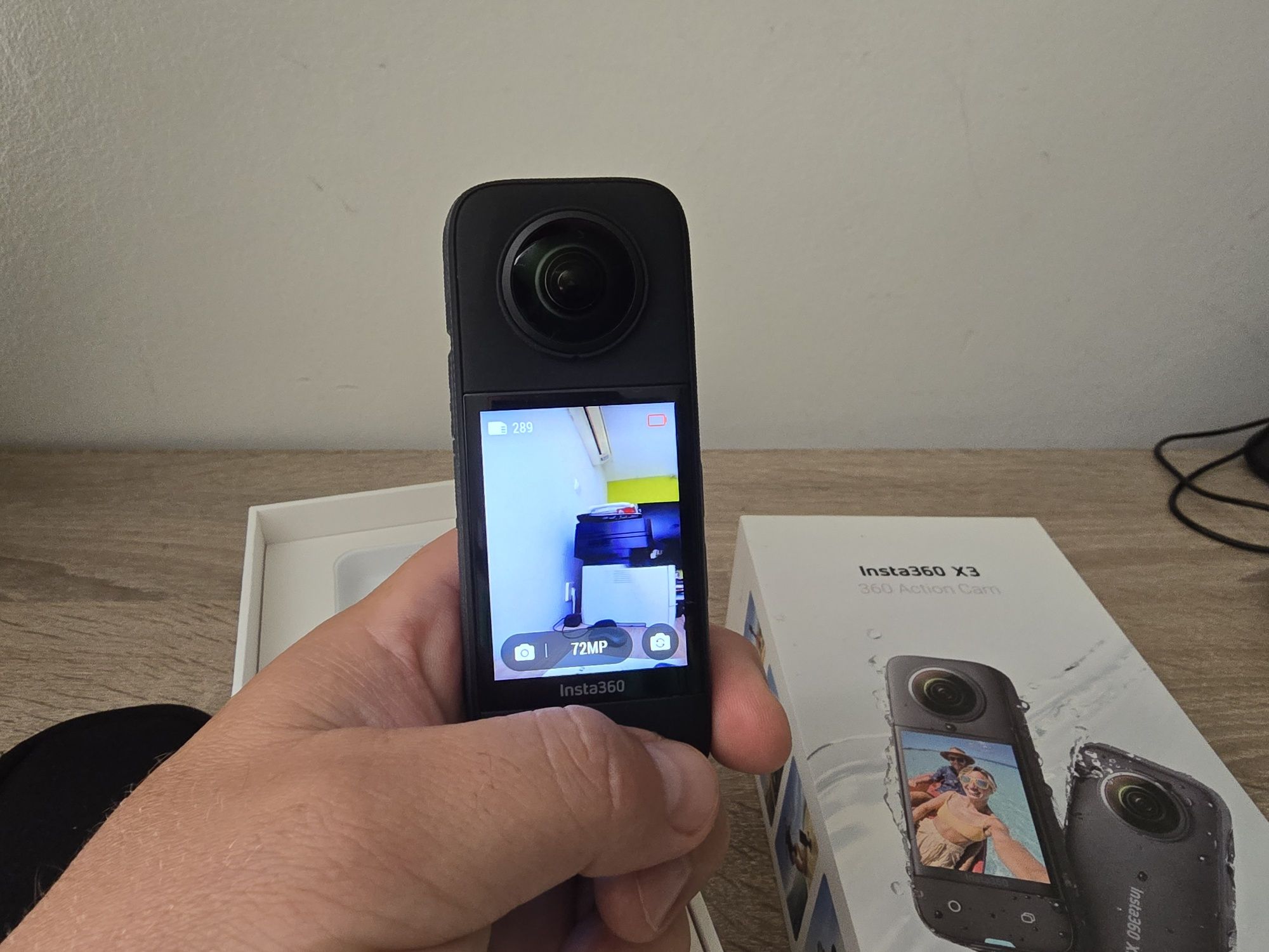 Insta 360 X3 - ползвана 10 пъти