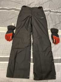 Ски екип- ски панталон, яке и ръкавици
