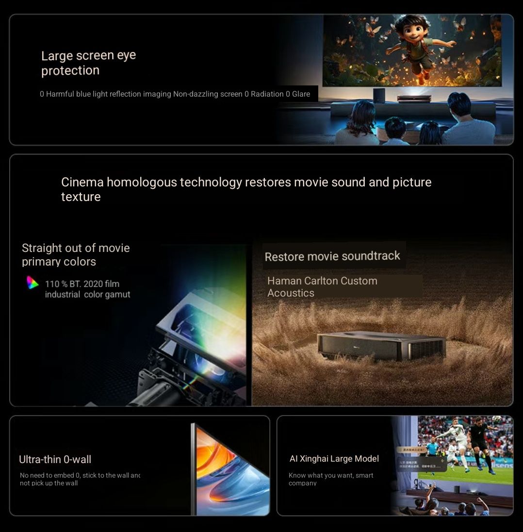 Hisense Starlight S1 Pro TV проектор 4K projector smart android