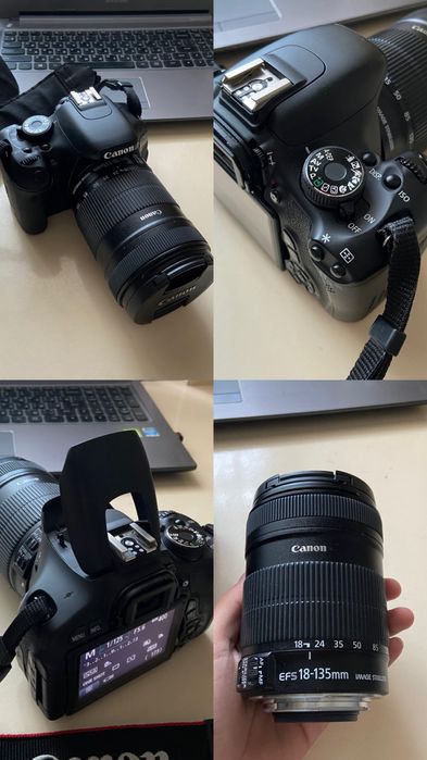 canon eos 600D 18-135mm обьектив