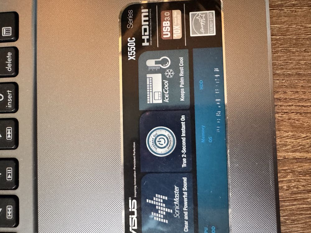 Laptop Asus functional