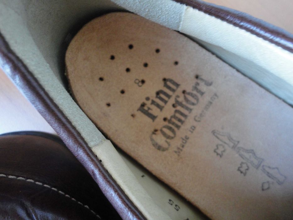 N42 Finn Comfort/нови/естествена кожа/немски обувки