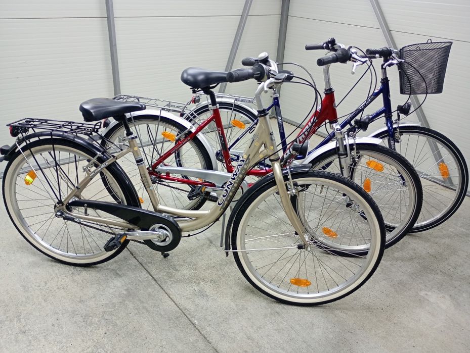 Vând bicicletă CONWAY,roti 26,cu 3 vit si frână picior !