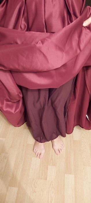 Rochie de seara culoare burgundy noua