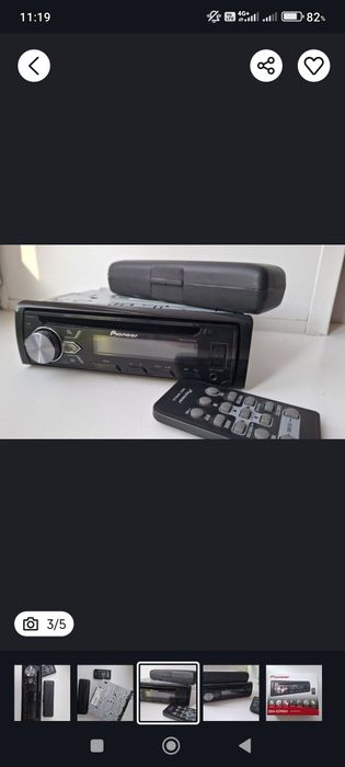 Продам Магнитолу Пионер оригинал.