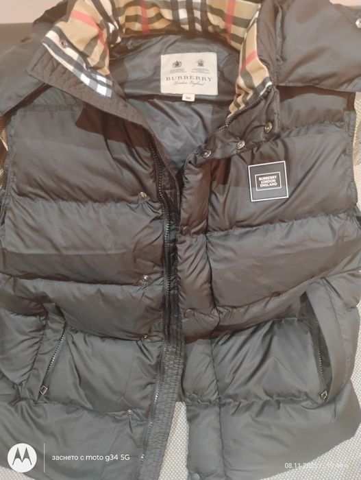 Burberry Елек с качулка