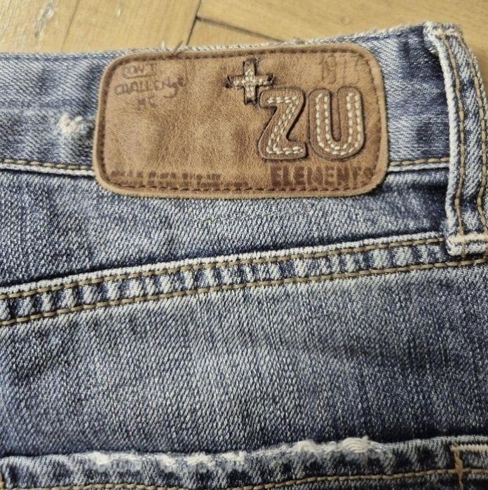 Blugi superbi ZU Elements Femei "Handmade" Slim Fit, Mărimea 28