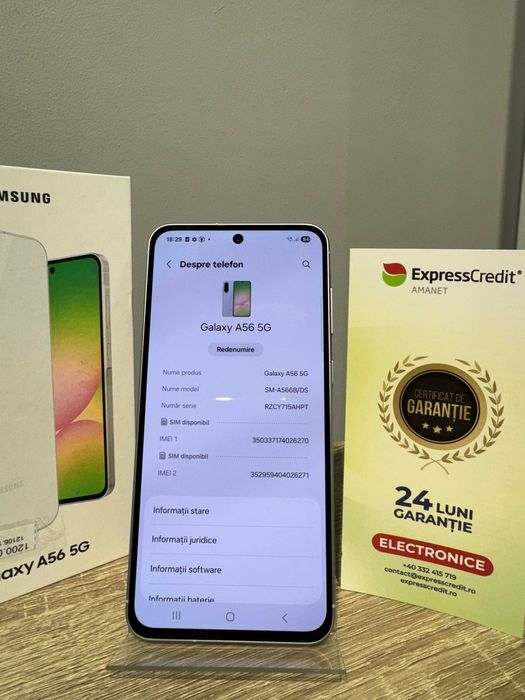(AG42) Telefon Samsung A56 B.12106 Garantie 2 ani