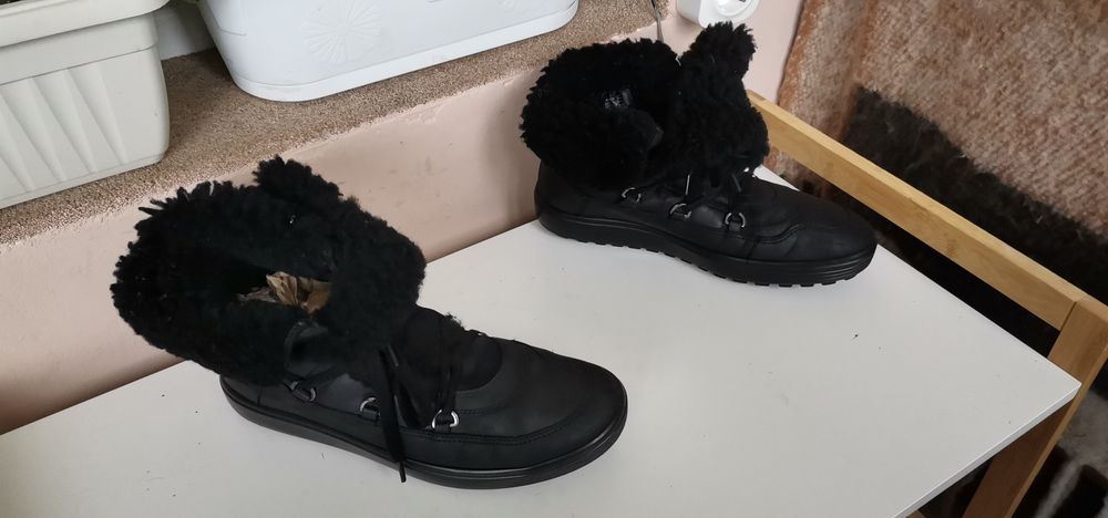 Боти Ecco 39н.Естествена кожа