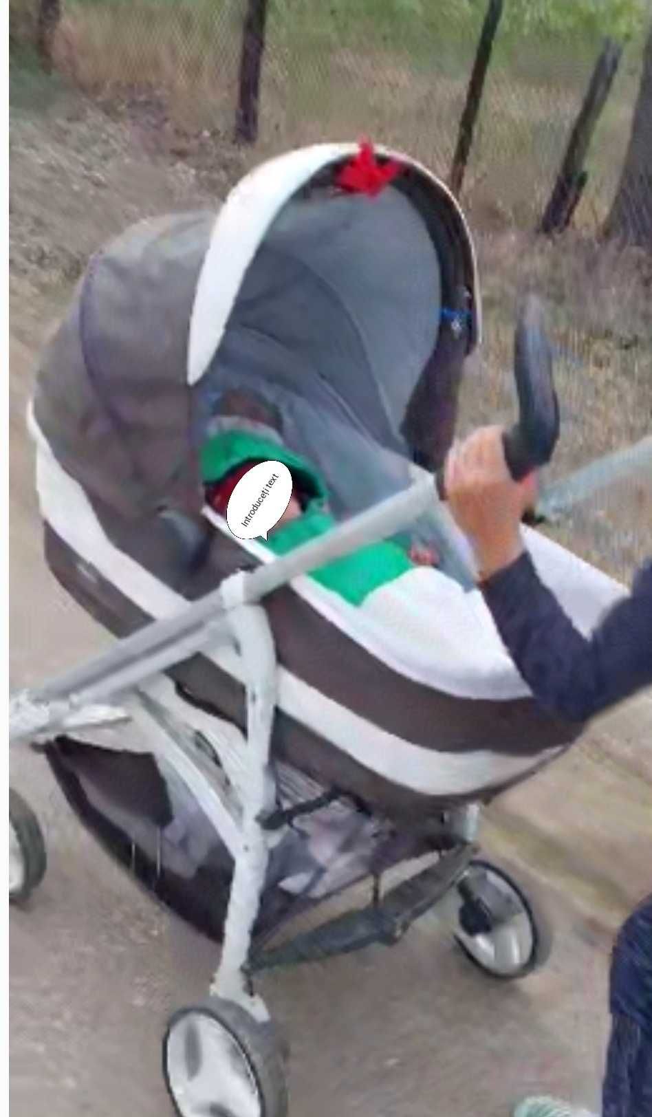 Căruț copil Inglesina Trilogy 3in1 cu accesorii