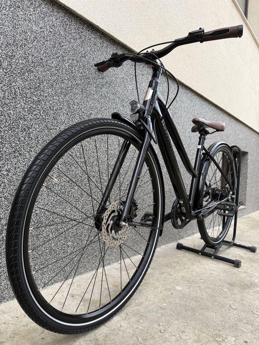 Алуминиев градски велосипед Diamant 28” с ремък и 8 вътр. скорости