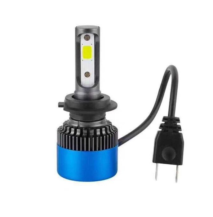 Set 2 becuri LED  H7, 24 W, 3000 lm