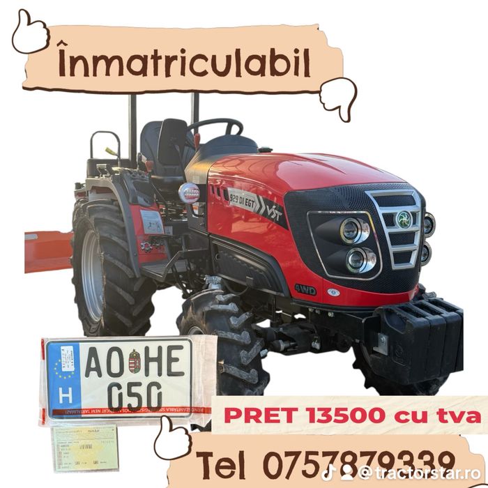 Tractor Japonez Mou. mitsubishi 4x4 Tractoare noi
