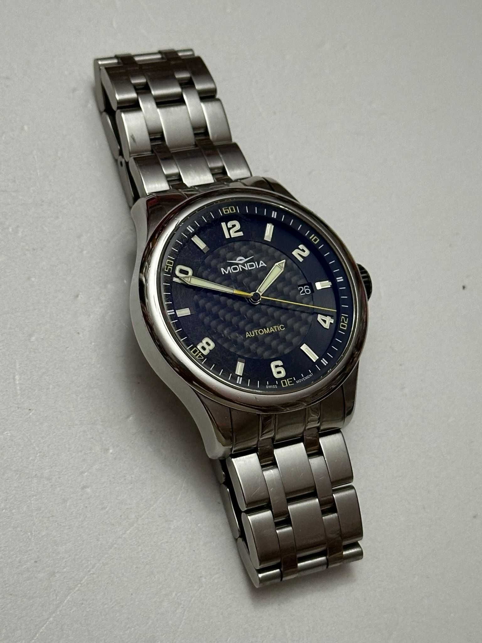 CEAS MONDIA - Automatic - Ref. 0628 - Carbon Dial - 43 mm - Vintage !