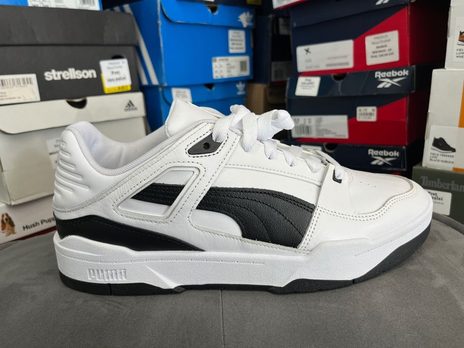 Puma Slipstream Black/White Sneakers Barbati 41, 45