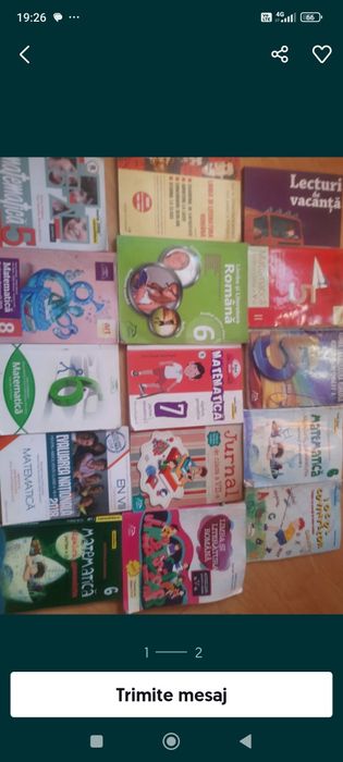 Culegeri și manuale auxiliare 8 buc 50 lei