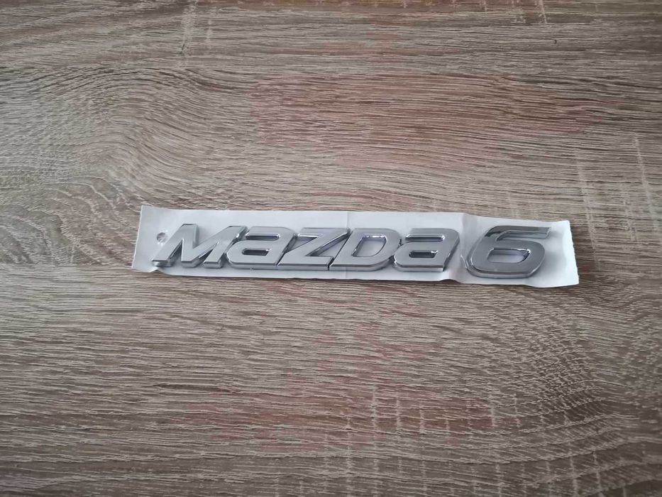 Надпис емблема Мазда Mazda 6 нов стил