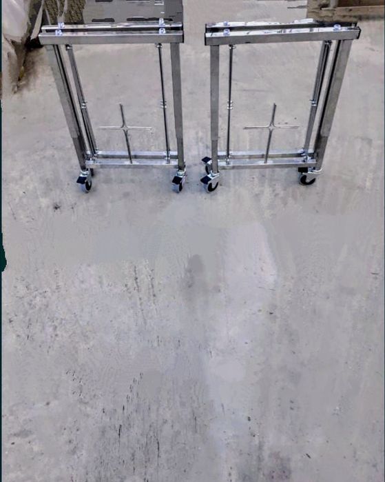 Catafalc inox.(Suport sicriu) Marcă înregistrată