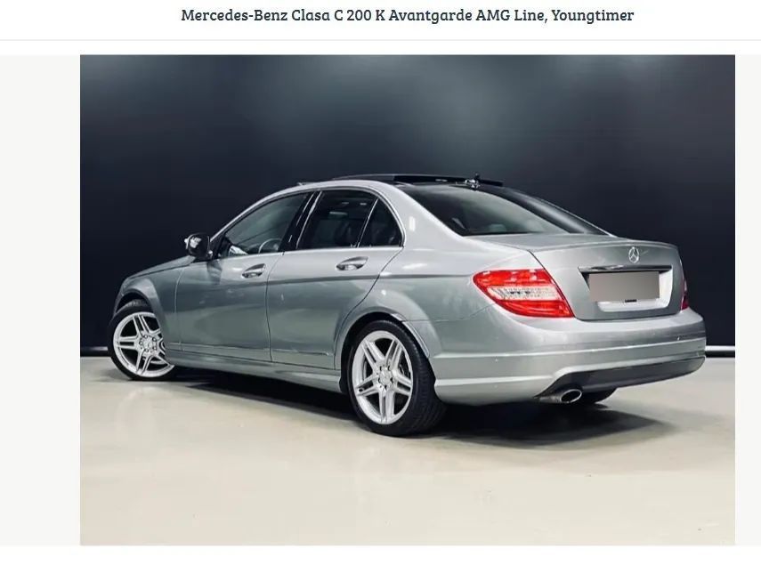 Mercedes-Benz C Mercedes C200 Kompressor AMG 184CP