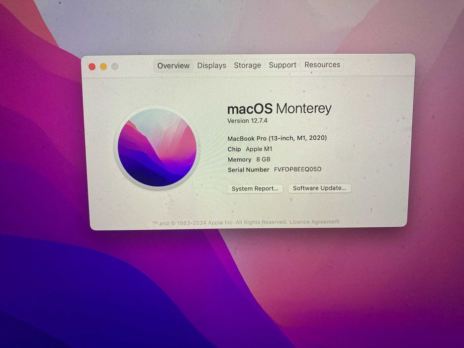 Macbook Pro M1 2020 în stare excelentă