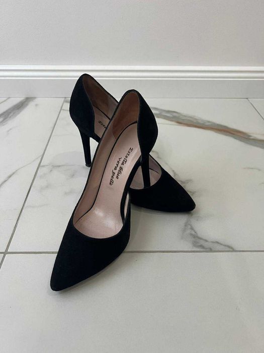 Pantofi Dama Estella Blue nr. 36 piele