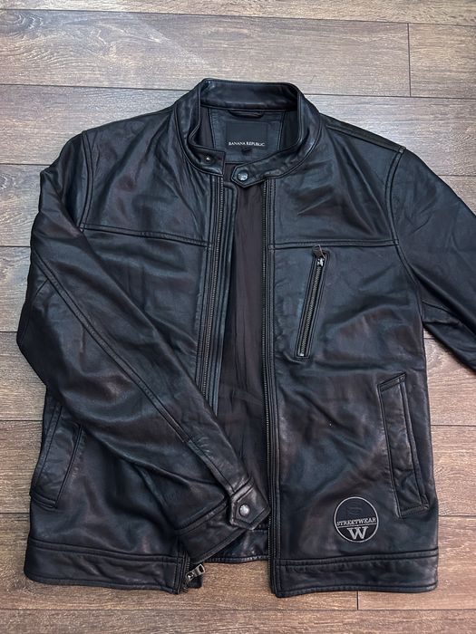 Мъжко кожено яке Bananа Republic