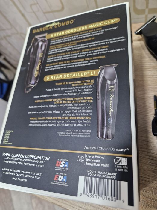 Wahl magic clip combo