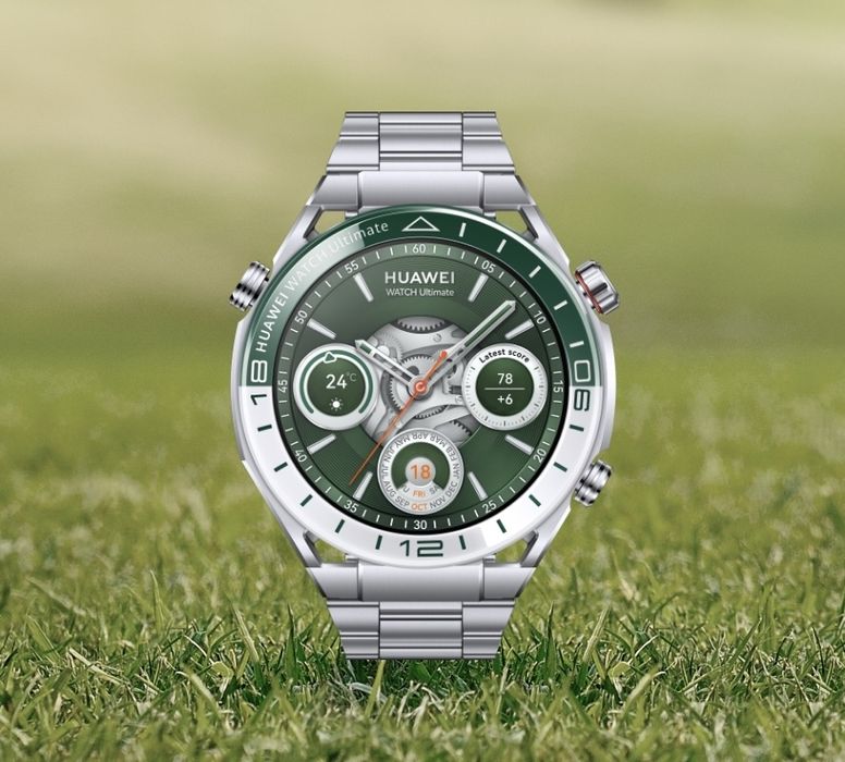 НОВ!!! Смарт часовник Huawei Watch Ultimate, Titanium Green