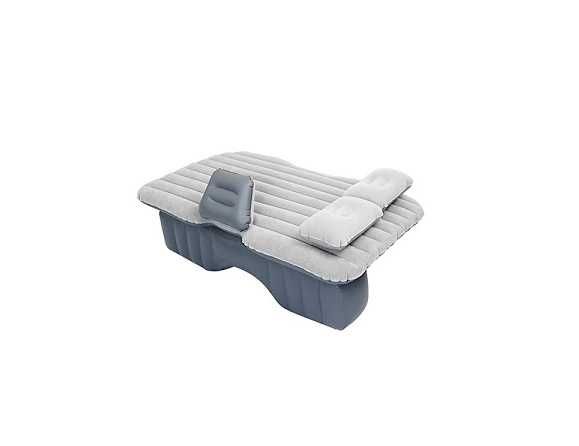 Saltea gonflabila auto / masina + cadou 2 perne gonflabile + pompa 12v