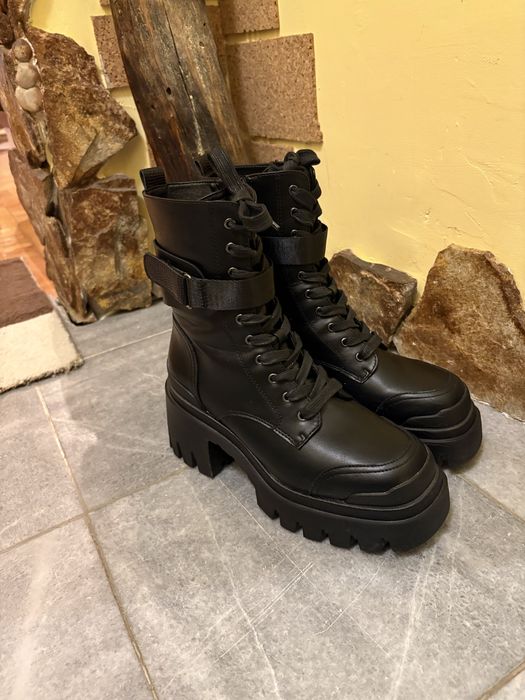 Зимни обувки с платформа