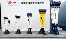 Picamer hidraulic pt excavatoare Kobelco Hitachi Komatsu Yanmar