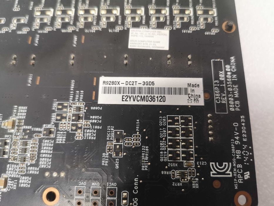 Видео карта - ASUS R9280 3GB