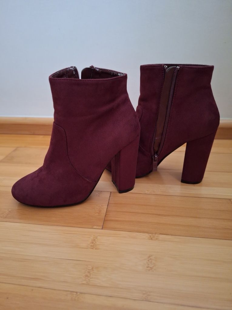 Botine dama femei marimea 36 cu toc