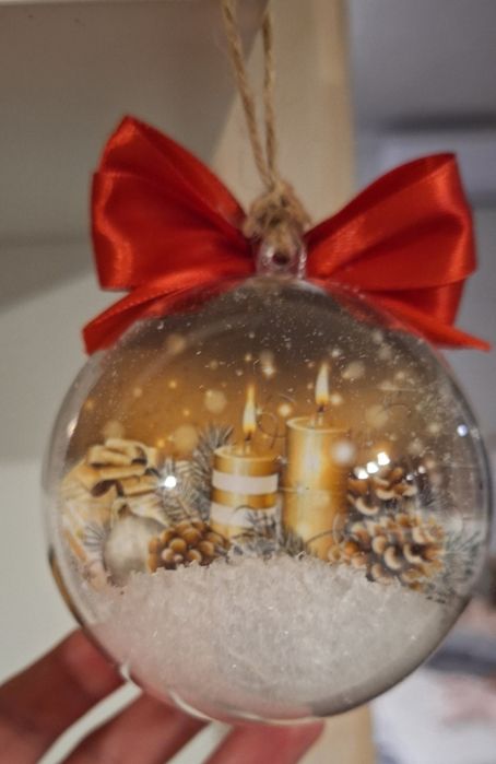 Коледни топки със снимка