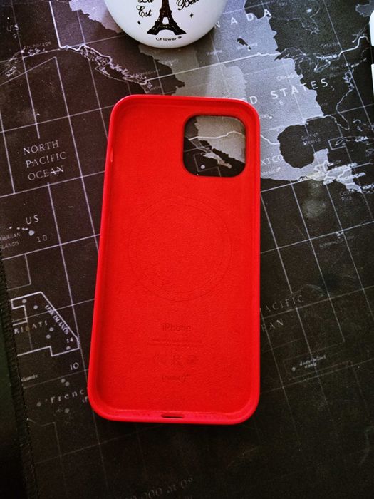 Husa originala iPhone 13 Pro Max Apple,Silicon Red