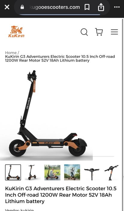 Vand Kukirin G3 schimb cu g2 max