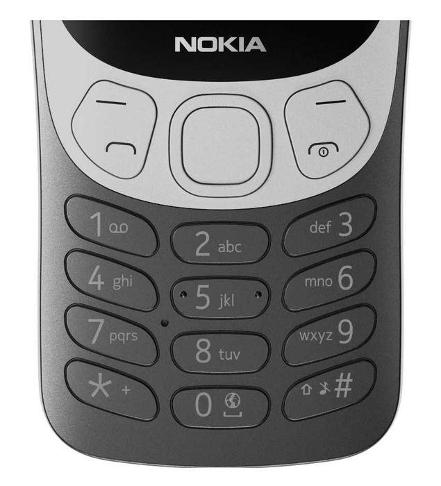 Telefon mobil Nokia 3210 (2024), Dual SIM, 4G, Grunge Black