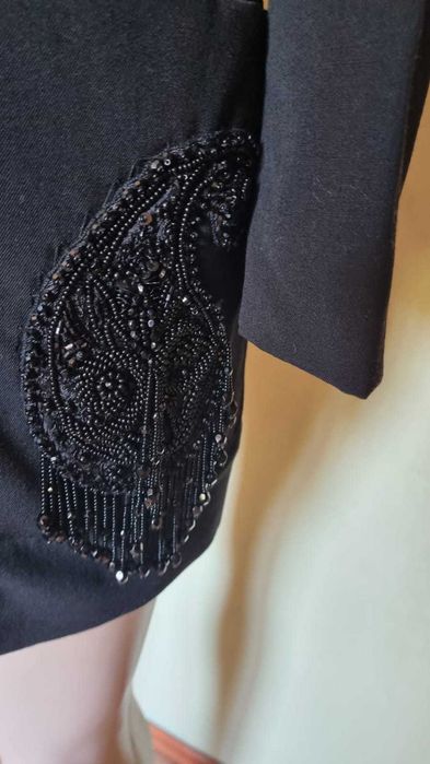 Sacou vintage, de eveniment, marimea 44 it (M), lana 100%, captusit