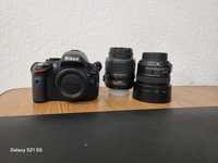Vând aparat foto Nikon d5100 cu 2 obiective