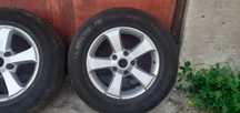 Jante vw. touareg r17 cu anvelope vara michelin 235/65/17