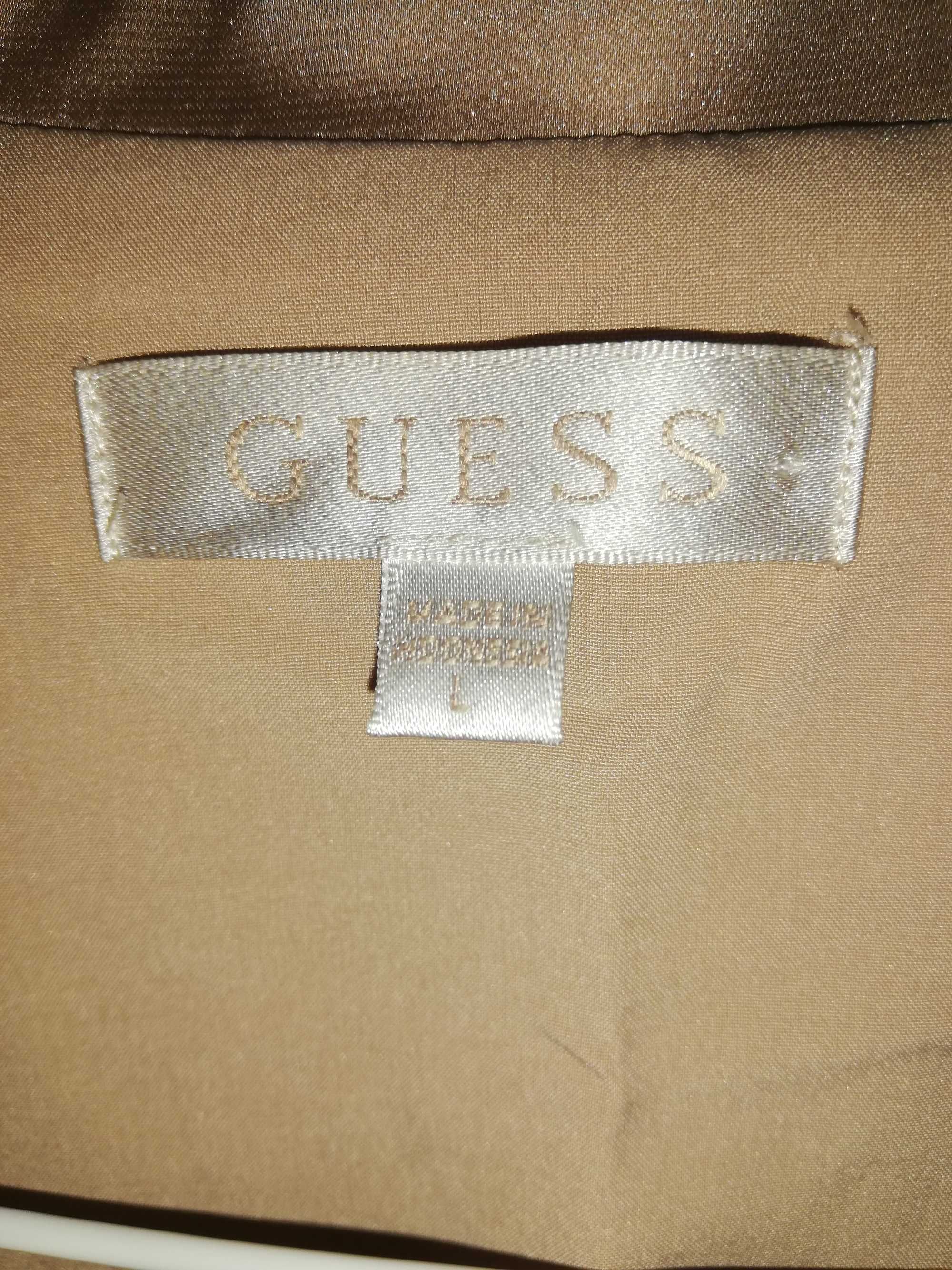 Къса сатенена рокля Guess размер L