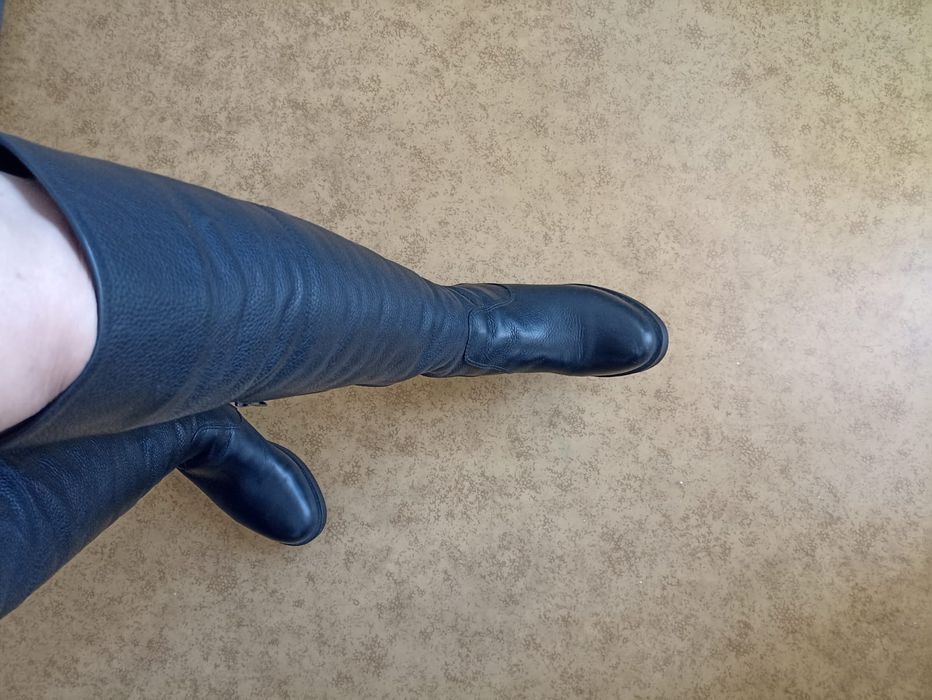 Сапоги -Ботфорты  женские зима