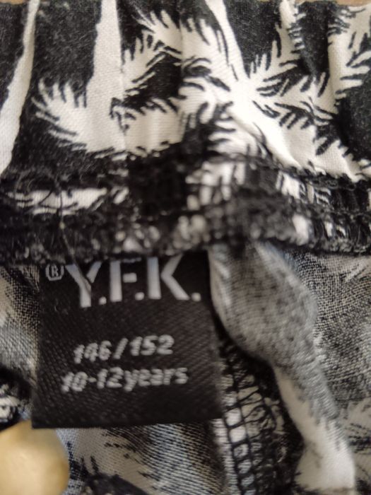 Памучен летен дълъг панталон 146-152