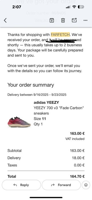 Обувки Yezzy 700