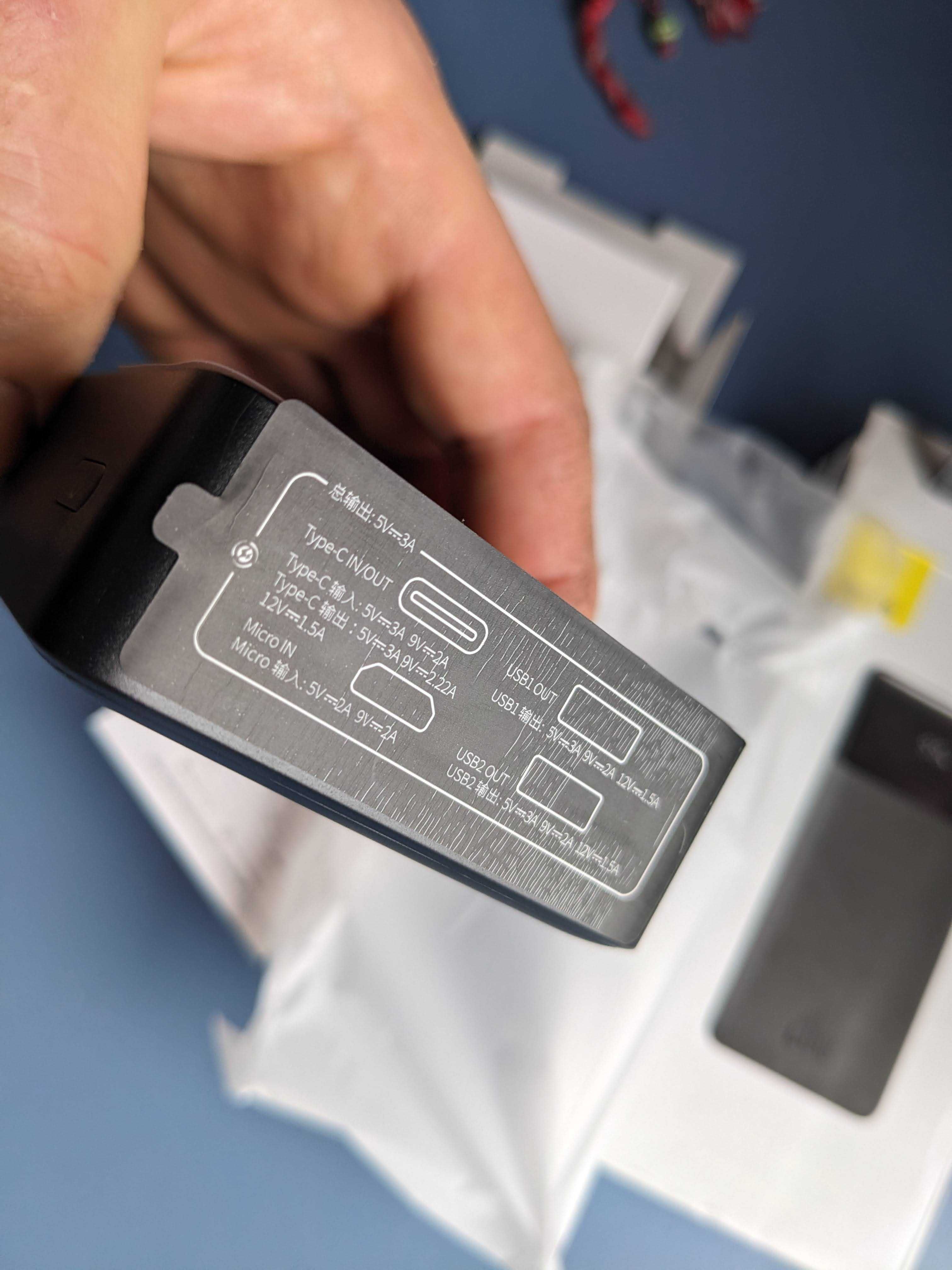 Baseus Bipow Powerbank 20000mah 20w 74wh PPBD20K-X