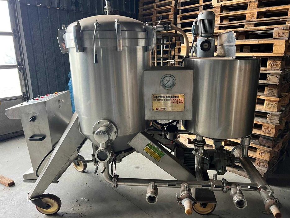 Filtru vin cu pământ filtrant, 380v