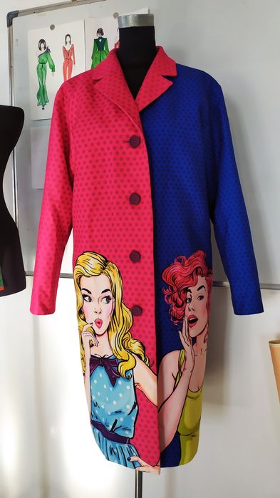 Фабричное женское дизайнерское новое пальто