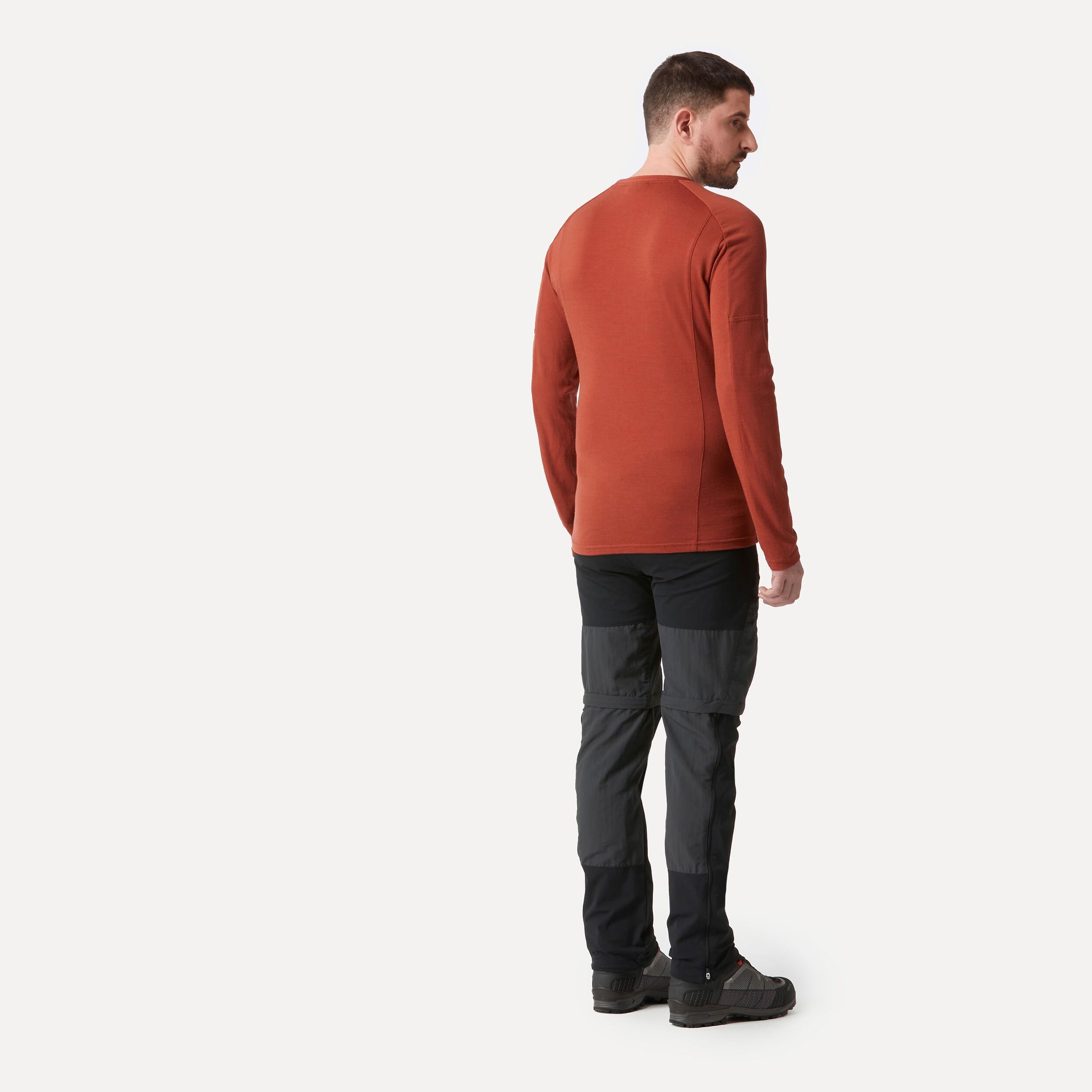 Bluză din Lână Merinos Trekking - produs resigilat (nou) Decathlon